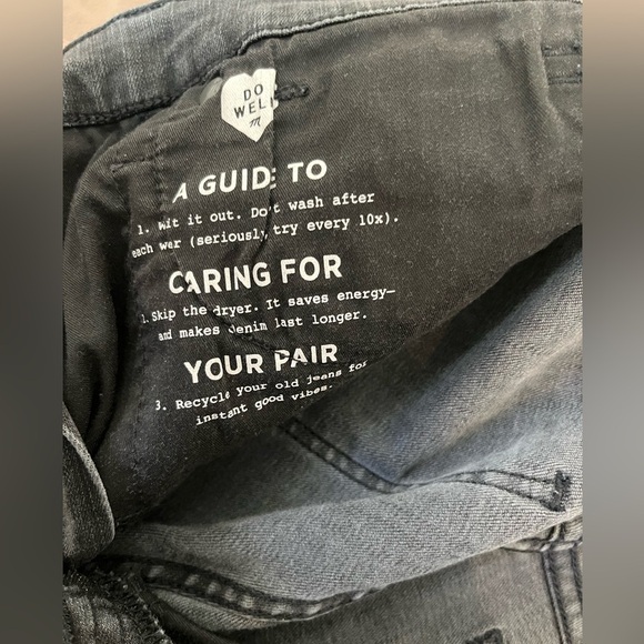 Madewell Women’s Jeans 27T Tall 9” High Rise Skinny Jeans Distressed Raw Hem - Picture 6 of 10